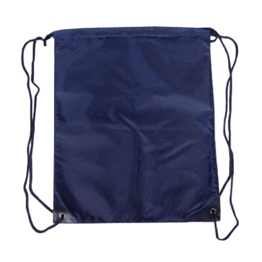Navy Nylon Drawstring Backsacks
